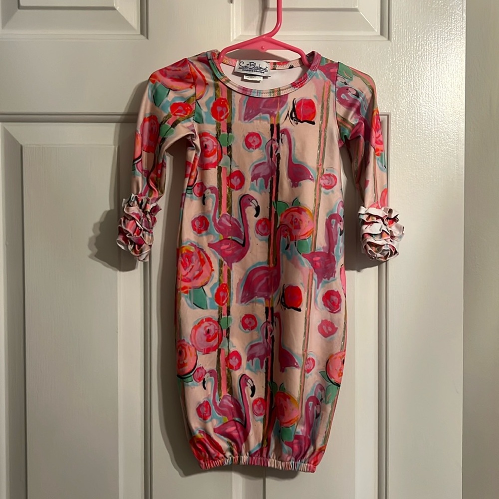 Sweet Bluebonnet Boutique Infant Gown